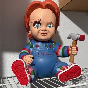Spirit Red-Haired Doll with Blue Overalls and Striped Shirt